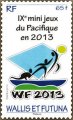 25 janvier 2012 - 65 francs - IX mini jeux du Pacifique Sud 2013