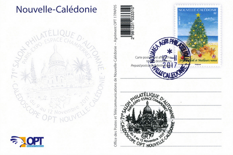 Prêt-à-Poster OPT Nouvelle-Calédonie Prêt-à-Poster OPT Nouvelle-Calédonie