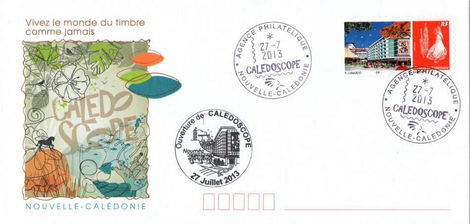 2013 - CALEDOSCOPE - Nouvelle agence philatélique