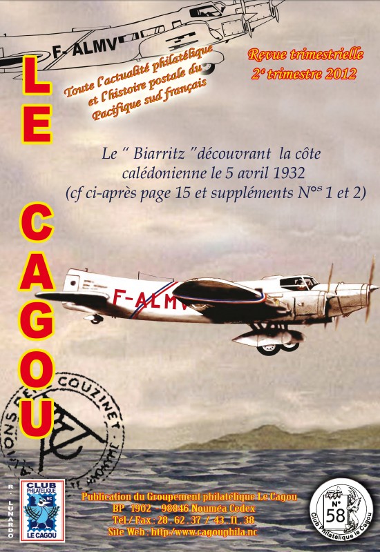 Cagou N°58 - 2 etrimestre 2012