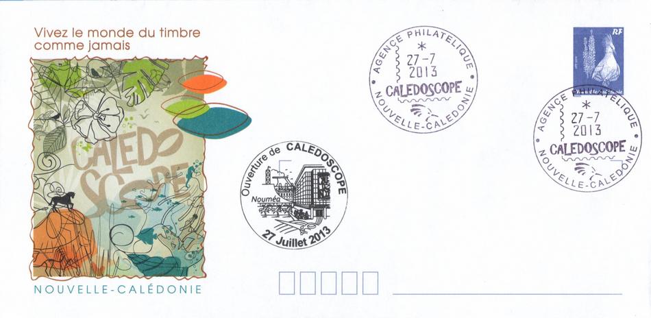 2013 - CALEDOSCOPE - Nouvelle agence philatélique