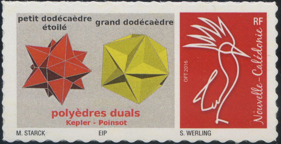 Timbre-poste personnalisé Club Philatélique Le Cagou - M. Starck