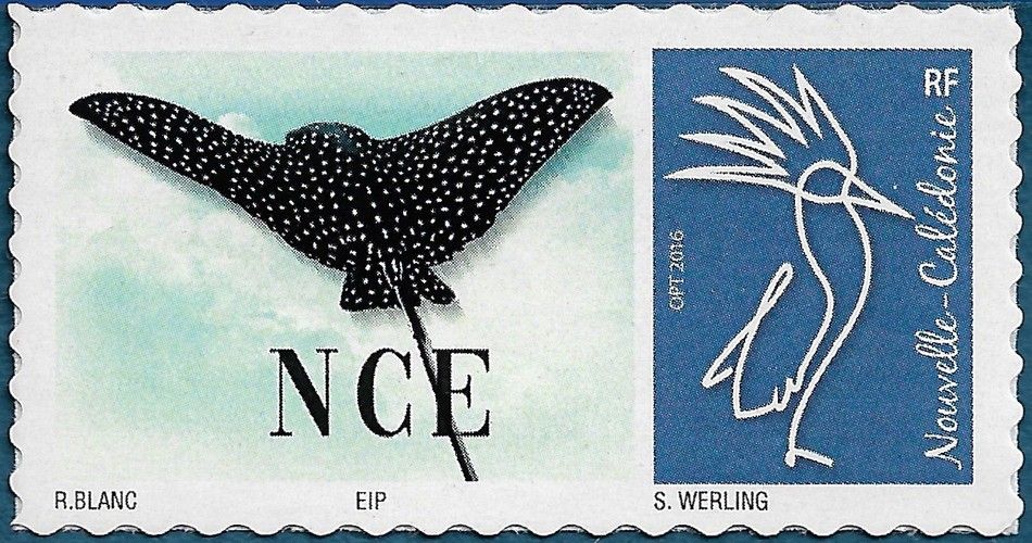 Club philatélique Le Cagou - TPP signé Blanc Club philatélique Le Cagou - TPP signé Blanc