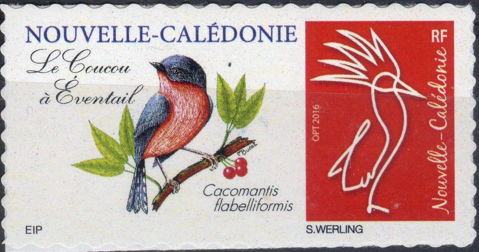 Timbre-poste personnalisé Club Philatélique Le Cagou - Maurice Bunel