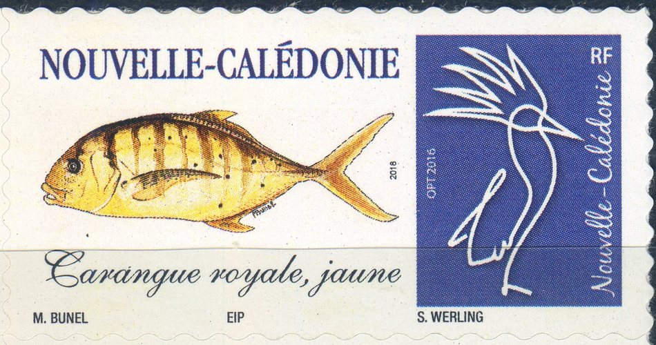 Timbre-poste personnalisé Club Philatélique Le Cagou - Maurice Bunel