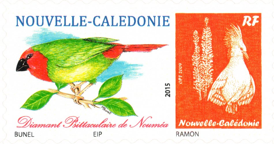 Timbre-poste personnalisé Club Philatélique Le Cagou - Maurice Bunel Timbre-poste personnalisé Club Philatélique Le Cagou - Maurice Bunel