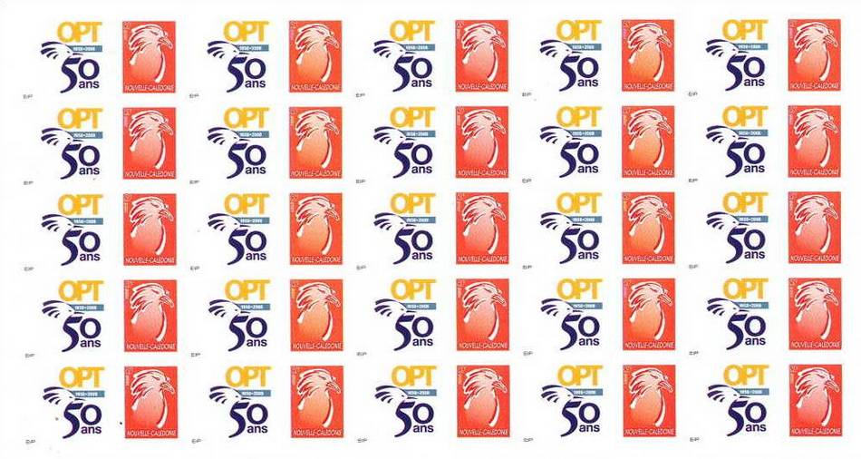 Timbre-poste personnalisé OPT Nouvelle-Calédonie Timbre-poste personnalisé OPT Nouvelle-Calédonie