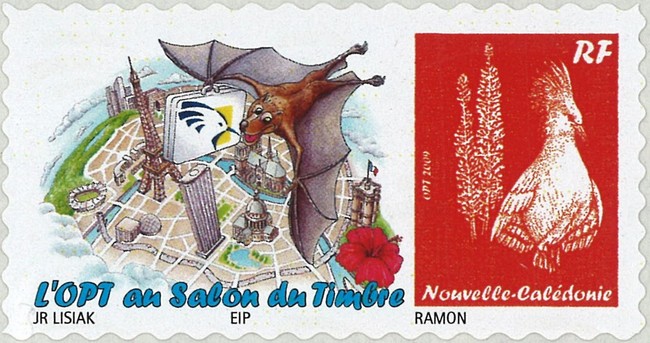 Timbre-poste personnalisé OPT Nouvelle-Calédonie