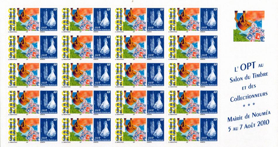 Timbre-poste personnalisé OPT Nouvelle-Calédonie Timbre-poste personnalisé OPT Nouvelle-Calédonie