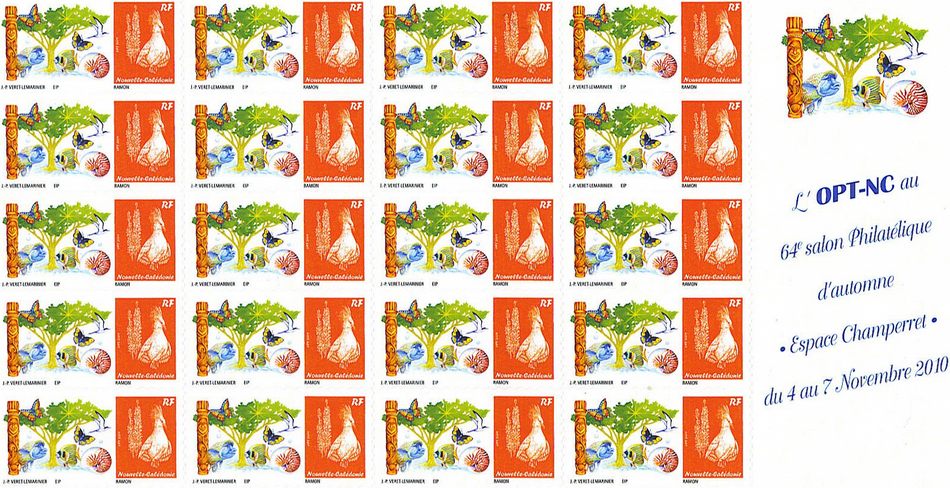 Timbre-poste personnalisé OPT Nouvelle-Calédonie Timbre-poste personnalisé OPT Nouvelle-Calédonie