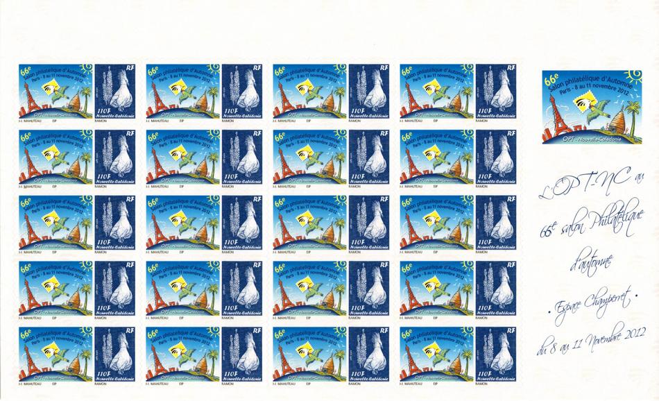 Timbre-poste personnalisé OPT Nouvelle-Calédonie Timbre-poste personnalisé OPT Nouvelle-Calédonie