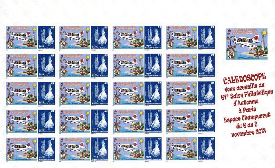 Timbre-poste personnalisé OPT Nouvelle-Calédonie