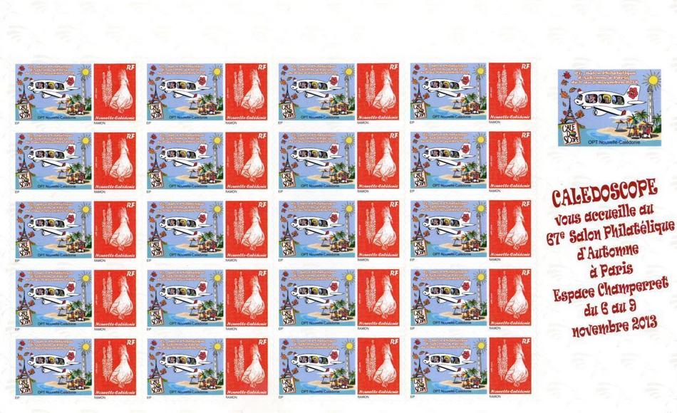 Timbre-poste personnalisé OPT Nouvelle-Calédonie