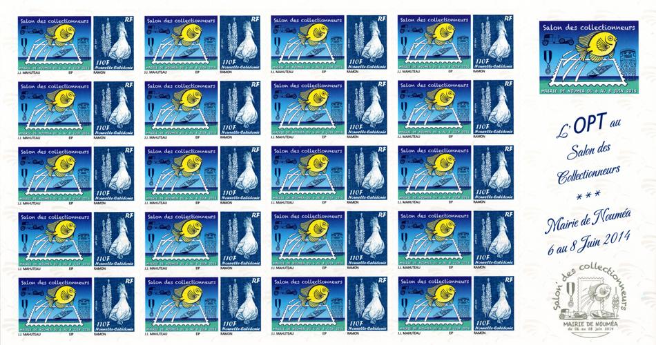 Timbre-poste personnalisé OPT Nouvelle-Calédonie Timbre-poste personnalisé OPT Nouvelle-Calédonie