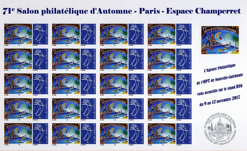 Timbre-poste personnalisé OPT Nouvelle-Calédonie Timbre-poste personnalisé OPT Nouvelle-Calédonie
