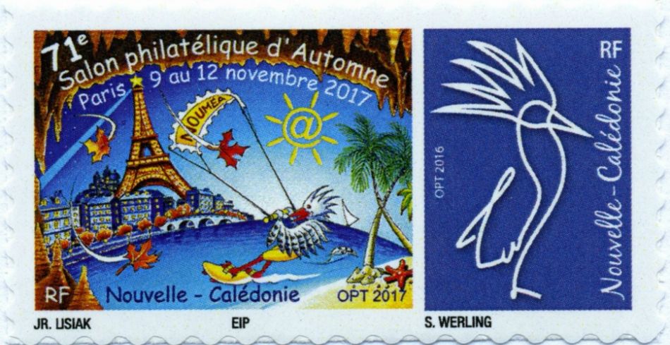 Timbre-poste personnalisé OPT Nouvelle-Calédonie Timbre-poste personnalisé OPT Nouvelle-Calédonie