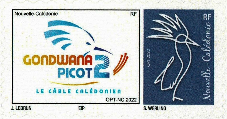 Timbre-poste personnalisé OPT Nouvelle-Calédonie