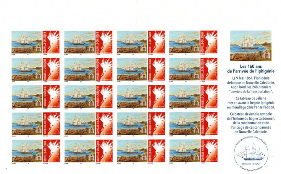 Timbre-poste personnalisé OPT Nouvelle-Calédonie Timbre-poste personnalisé OPT Nouvelle-Calédonie