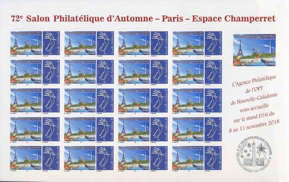 Timbre-poste personnalisé OPT Nouvelle-Calédonie