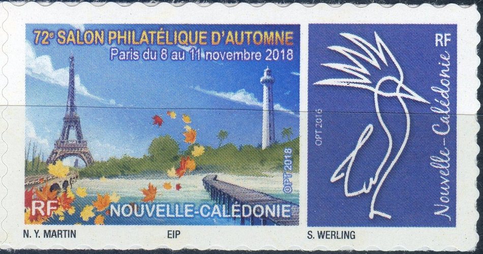 Timbre-poste personnalisé OPT Nouvelle-Calédonie