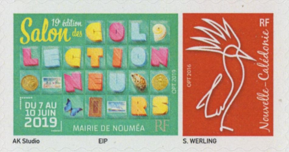 Timbre-poste personnalisé OPT Nouvelle-Calédonie