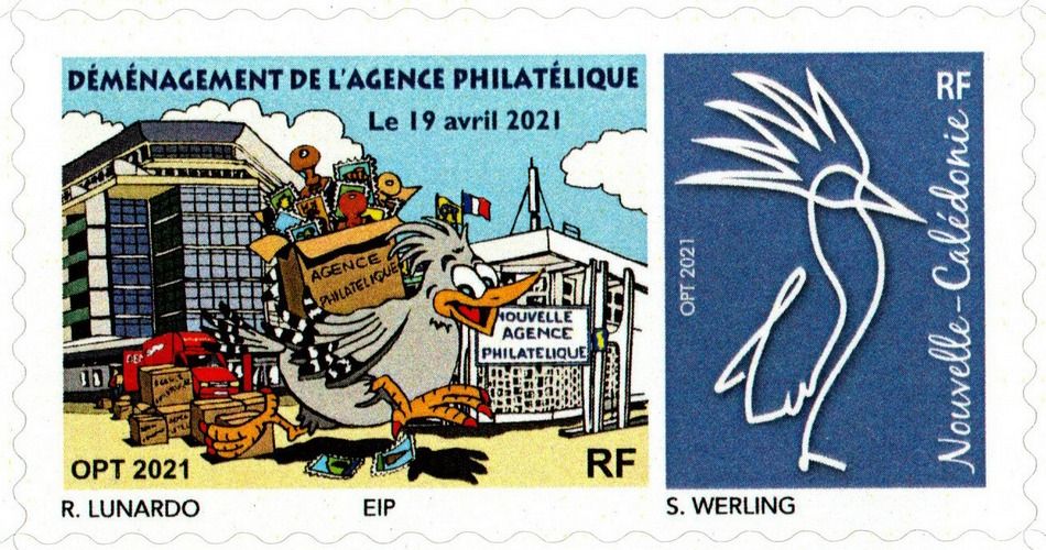 Timbre-poste personnalisé OPT Nouvelle-Calédonie
