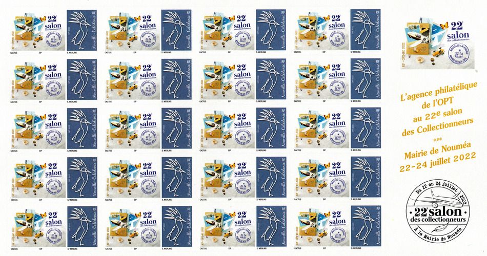 Timbre-poste personnalisé OPT Nouvelle-Calédonie