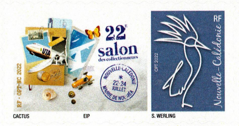 Timbre-poste personnalisé OPT Nouvelle-Calédonie