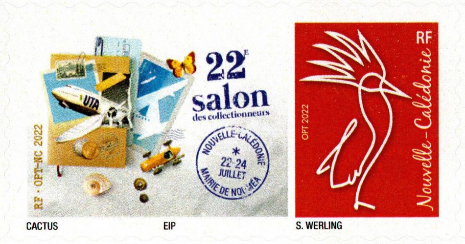 Timbre-poste personnalisé OPT Nouvelle-Calédonie