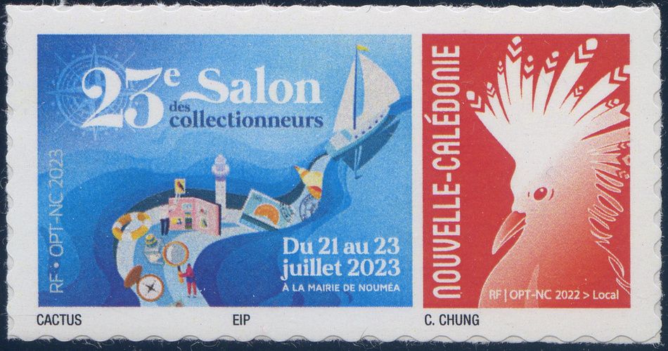 Timbre-poste personnalisé OPT Nouvelle-Calédonie