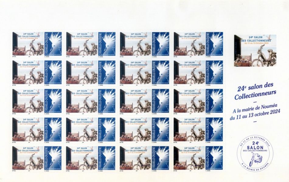 Timbre-poste personnalisé OPT Nouvelle-Calédonie Timbre-poste personnalisé OPT Nouvelle-Calédonie