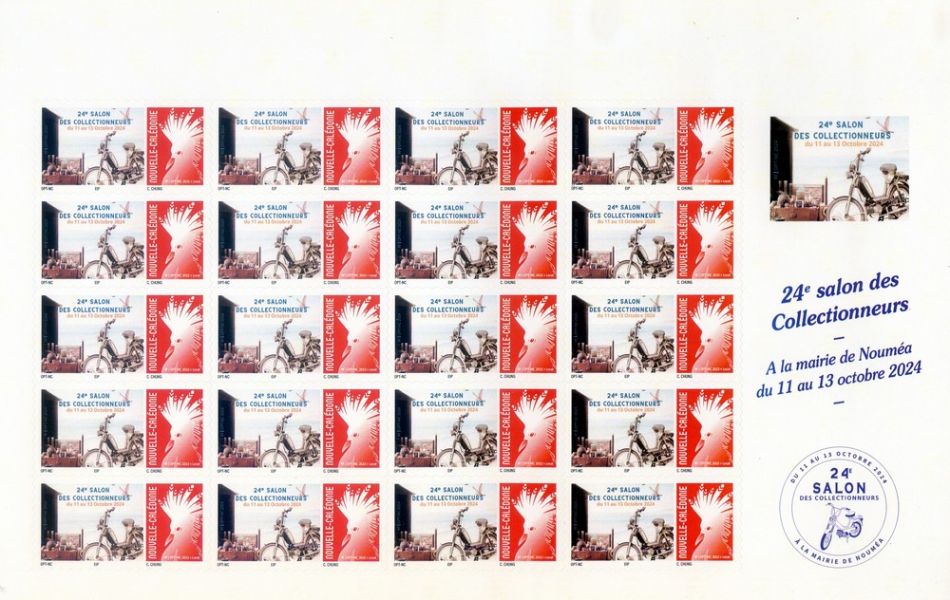 Timbre-poste personnalisé OPT Nouvelle-Calédonie Timbre-poste personnalisé OPT Nouvelle-Calédonie