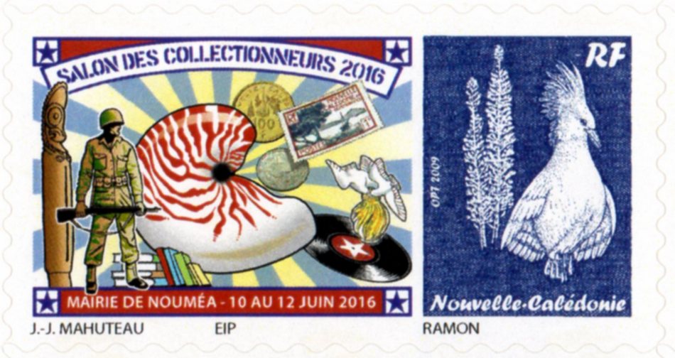 Timbre-poste personnalisé OPT Nouvelle-Calédonie Timbre-poste personnalisé OPT Nouvelle-Calédonie