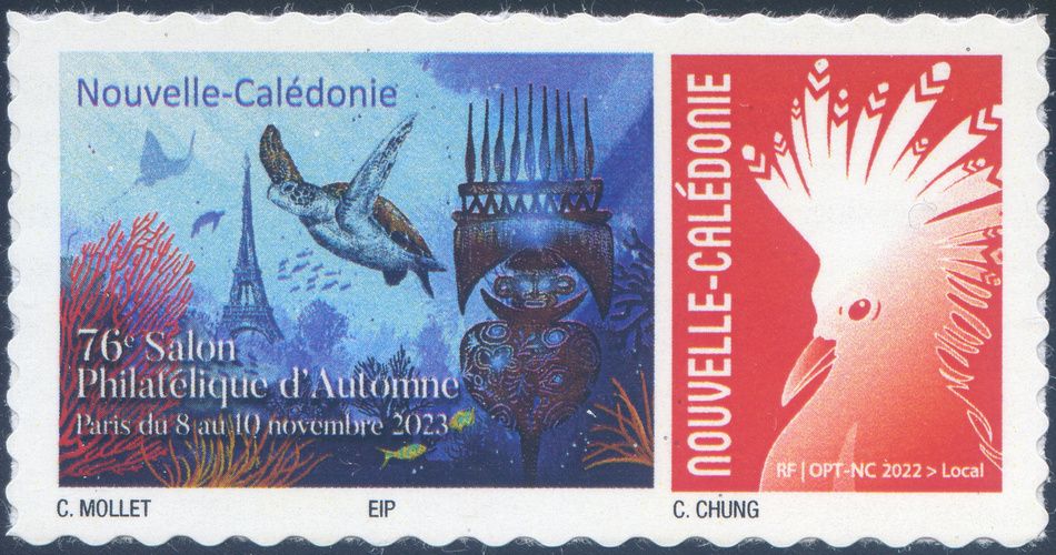 Timbre-poste personnalisé OPT Nouvelle-Calédonie