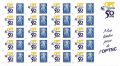 2008 - 50 ans de l'OPT (bleu)