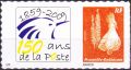 2009 - 150 ans de la Poste (rouge) 2e tirage