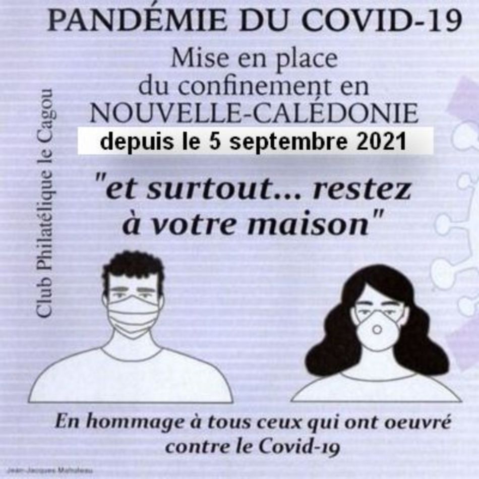 Club Philatélique Le Cagou - Nouvelle Calédonie émissions 2021
