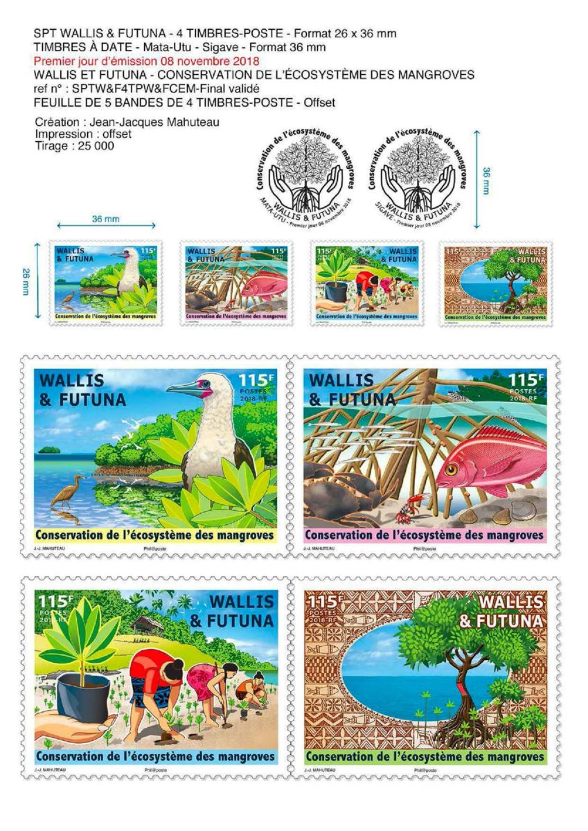 Club Philatélique Le Cagou - nouveautés 2018 Club Philatélique Le Cagou - nouveautés 2018