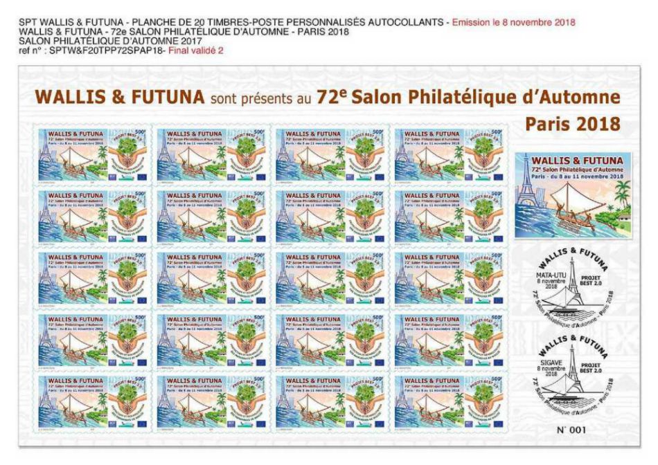 Club Philatélique Le Cagou - nouveautés 2018 Club Philatélique Le Cagou - nouveautés 2018