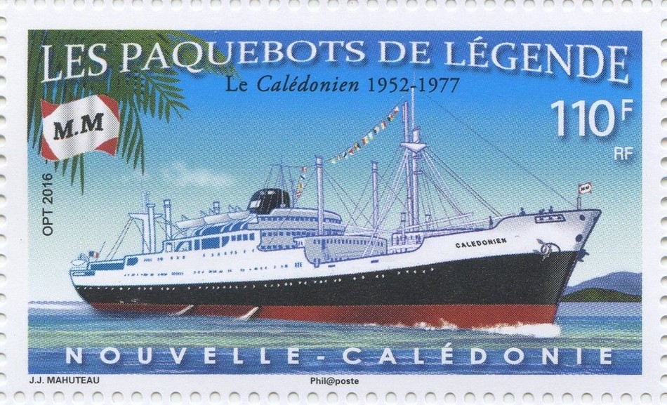 Club Philatélique Le Cagou - Nouvelle Calédonie émissions 2016