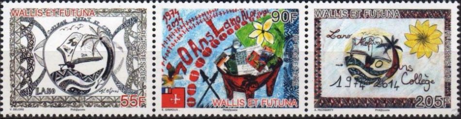 Club Philatélique Le Cagou - Wallis et Futuna émission 2015 Club Philatélique Le Cagou - Wallis et Futuna émission 2015