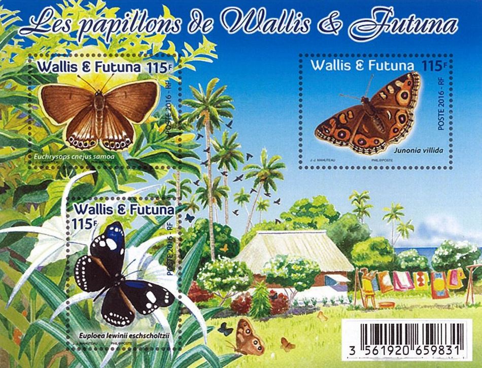 Club Philatélique Le Cagou - Wallis et Futuna émission 2016 Club Philatélique Le Cagou - Wallis et Futuna émission 2016