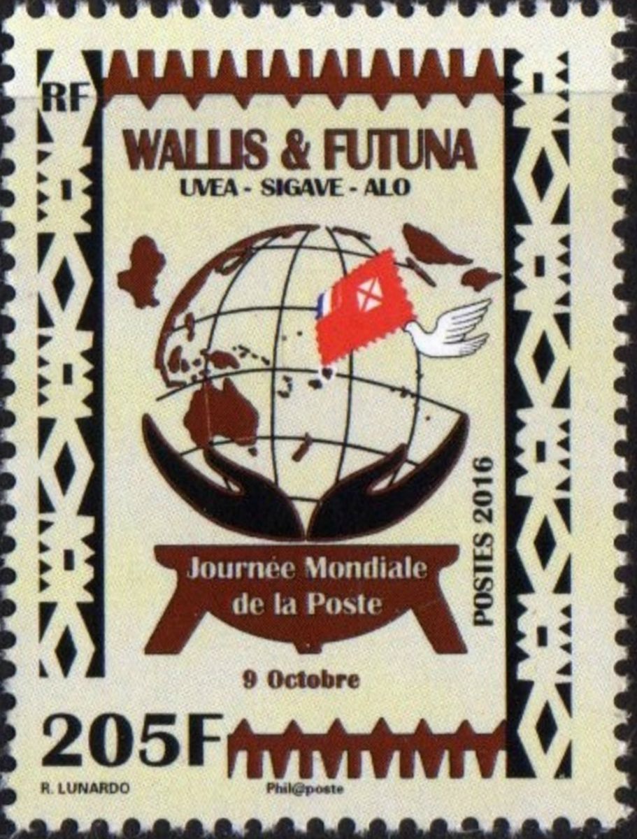Club Philatélique Le Cagou - Wallis et Futuna émission 2016 Club Philatélique Le Cagou - Wallis et Futuna émission 2016