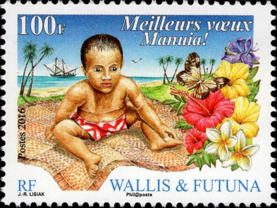 Club Philatélique Le Cagou - Wallis et Futuna émission 2016 Club Philatélique Le Cagou - Wallis et Futuna émission 2016