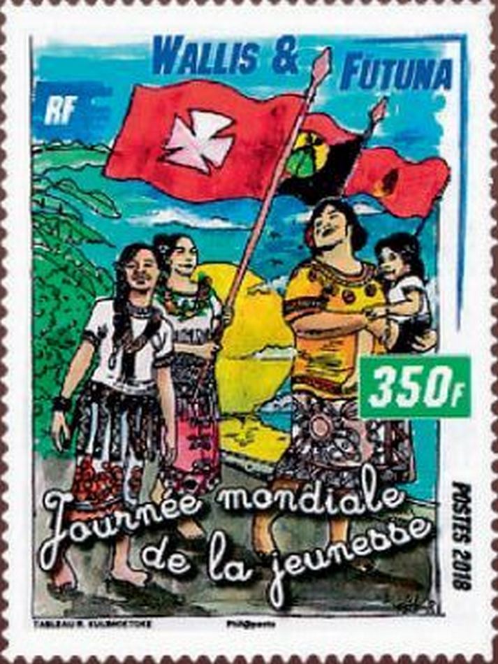 Club Philatélique Le Cagou - Wallis et Futuna émission 2018 Club Philatélique Le Cagou - Wallis et Futuna émission 2018