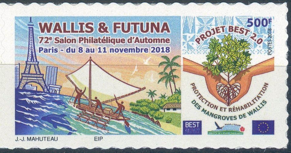 Club Philatélique Le Cagou - Wallis et Futuna émission 2018 Club Philatélique Le Cagou - Wallis et Futuna émission 2018