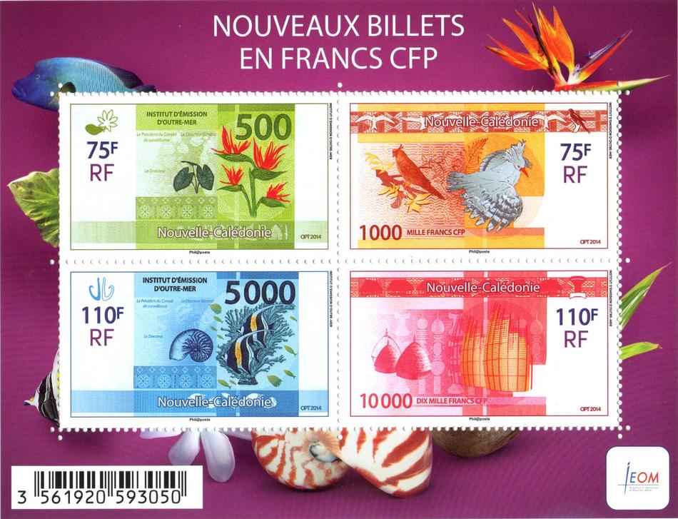 Club philatélique Le Cagou - Nouveaux billets