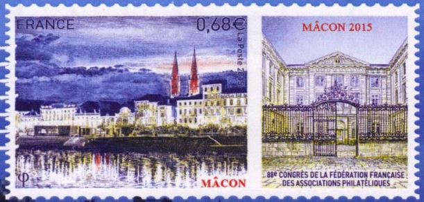Club Philatélique Le Cagou - Mâcon 2015