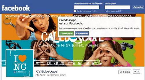 Club philatélique Le Cagou - Calédoscope sur facebook